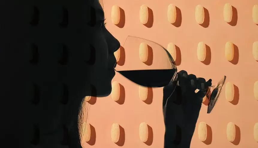 вживання алкоголю і одночасний прийом антибіотиків